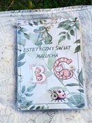 Rozwojowa książeczka na rzepy "Estetyczny świat malucha"