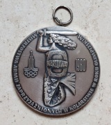Stary medal PRL / Kolarstwo / Warszawa / Unikat