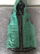 Dwustronny bezrękawnik dla dziewczynki