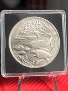 Dolar handlowy Maui – Hawaje, USA 1998 zolw, sea life
