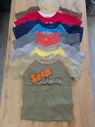 Zestaw 7 koszulek Garanimals, motywy sportowe | Rozmiar 110 | 100% Bawełna