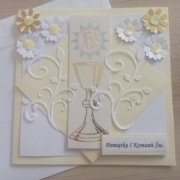 Pamiątka I Komunii Świętej, Kartka na I Komunię