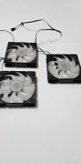 Trzy wentylatory ARGB 120mm Silentium PC 