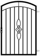 Furtka ogrodzeniowa ELEGANCE