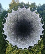  Mandala,Handmade łapacz snów na prezent, nowoczesny, retro wystrój wnętrz 