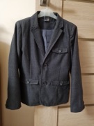 Marynarka szara chłopięca