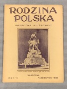 Miesięcznik ilustrowany Rodzina polska. Październik 1932