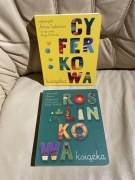 Książka roślinkowa i cyferkowa