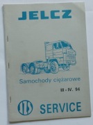 JELCZ SERVICE samochody ciężarowe