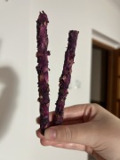 Dla królika 10 gałązek w posypkach kwiatowych  