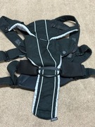 Nosidełko BabyBjörn Miracle Soft Cotton Mix – czarne, od 3,5 do 12 kg