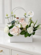 Flower box,  prezent na Komunię 