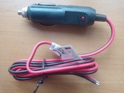 Wtyczka zapalniczki 12v 10A z przewodem ok. 1m