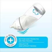 Butelka + zapas smoczków Playtex 6m+ VentAire 