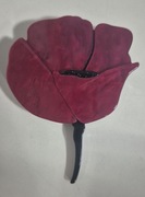 Piękna akrylowa broszka przypinka 