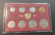 Zestaw monet 1990r PRL oryginalnie zapakowane 