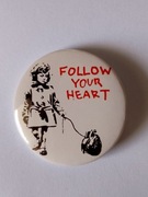 Metalowa przypinka pin broszka wpinka