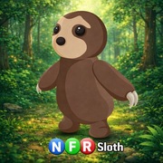 Adopt Me – NFR Sloth  | Neon Fly Ride | Roblox