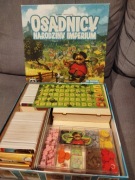 Osadnicy nar. imperium + dwa małe dodatki + insert + pudełko + unikat elem
