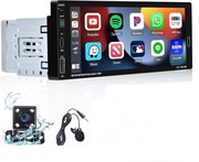 Hikity radio samochodowe 1din ekran dotykowy 6.9 cali kamera cofania