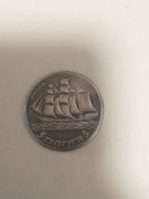 Sprzedam moneta polska monetę 5 złotych 1936 ze statkiem wykopki monet 