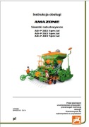 Instrukcja obsługi siewnika Amazone  AD P 303, AD P 353, AD P 403 PL
