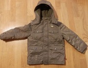 Kurtka zimowa gruba ciepła chłopca r.110  kaptur