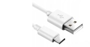 Type-C 1M Kabel USB do ładowania telefonu Biały