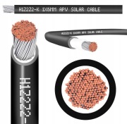 Kabel solarny fotowoltaiczny 6mm² czarny 1mb