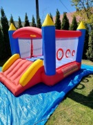 Dmuchaniec Zamek dmuchany dla dzieci do ogrodu, trampolina 365x283x195