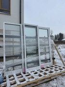 Okno drzwi tarasowe 3570 x2285 mm (ALUPLAST Inter Line 85)