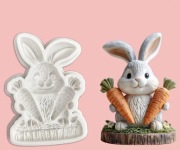 Forma silikonowa zajączek wielkanoc