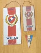 Wisła Kraków - 3 proporczyki