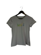 Koszulka damska Levis niebieska z dużym logiem m