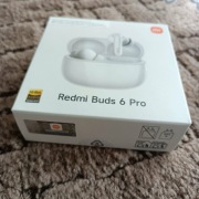 Słuchawki Xiaomi Redmi Buds 6 Pro Dokanałowe BT 5.3 Białe bezprzewodowe