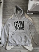 Bluza Gymshark Rozmiar XXL Szara bluza z kapturem Gymshark 2XL hoodie