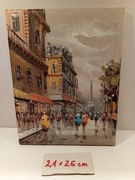 ANTONIO DE VITY. (1991-1993).Piękny obraz ręcznie malowany na płótnie 