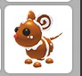 Gingerbread mouse adopt me pet/Ride:No/Fly:No/Age:Newborn