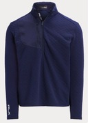 RLX RALPH LAUREN Golf Quilted Double Knit 1/4 Zip pikowana bluza męska M