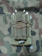 Ładownica MOLLE na 2 magazynki: 1 pistoletowy + 1 karabinowy ZIELONA