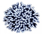 LAMPKI CHOINKOWE 300 LED BIAŁE ZIMNE  ZEW / WEW