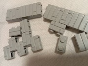 Lego murek 98283, jasno szary, 20 sztuk, nowe