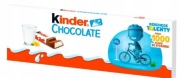 7x Czekolada Batoniki Kinder Chocolate z Nadzieniem Mlecznym 150g