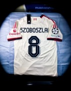 S) Szoboszlai 8 Liverpool 2025/26 Jersey Nowa Beżowa Koszulka Liga Mistrzów