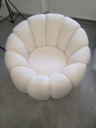 Fotel wypoczynkowy Gaspar kremowy