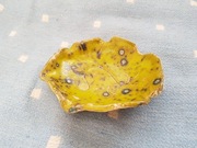 Popielniczka ceramiczna szkliwiona "zielony smok"