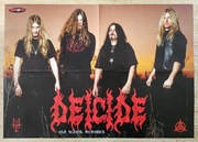 DEICIDE - Duży plakat/poster z 2024 r. - Format A2 (55 x 40 cm) - NOWY!