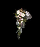 Stroik z aniołkiem na cmentarz grób dziecka 