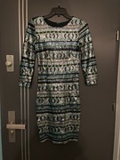 TFNC London sukienka koktajlowa mieniąca się Cekinowa roz.36