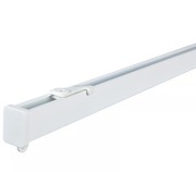 IKEA VIDGA Pojedyncza szyna na zasłony ze wspornikiem sufitowym - 140 cm